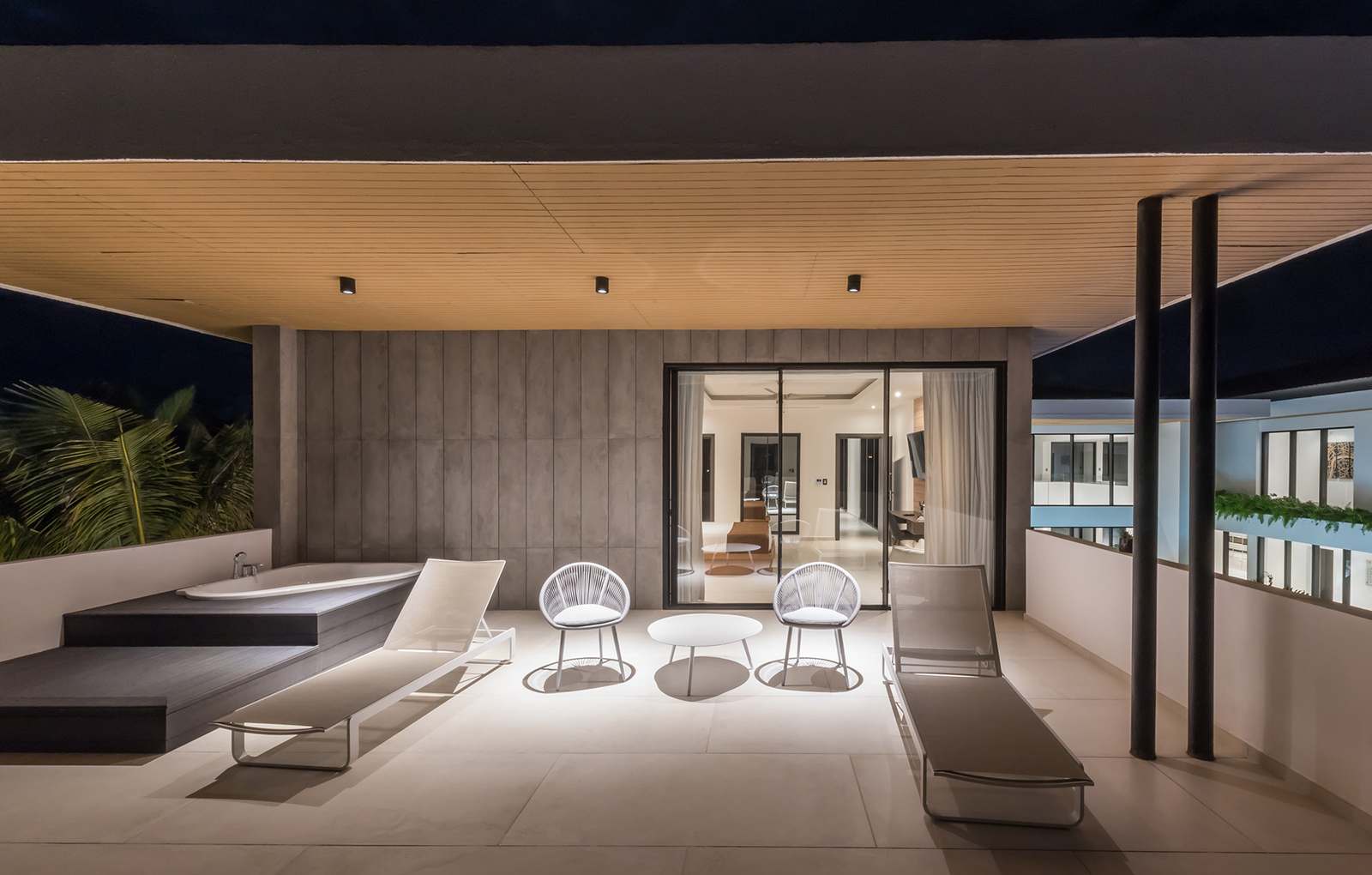 Manzaraya açık bir villa