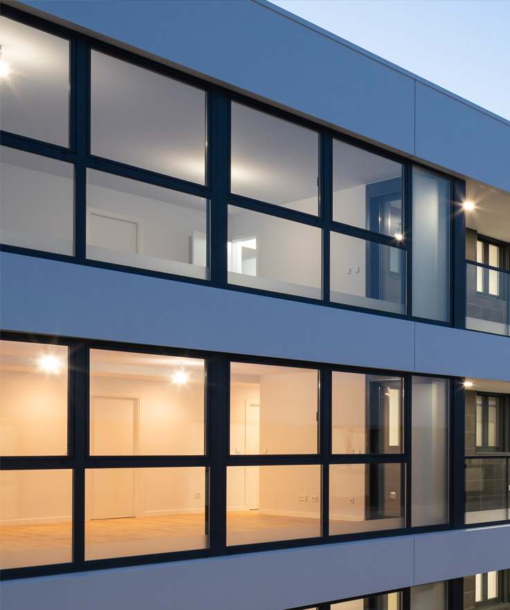 COR 60 em edifício residencial