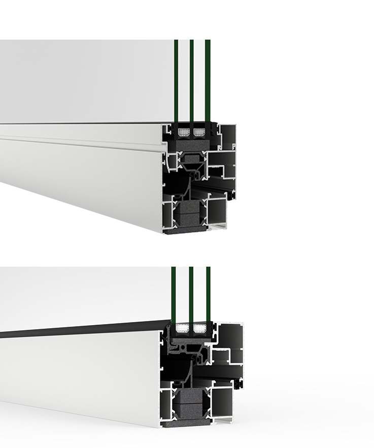 COR 70 Evolution detalle de sección