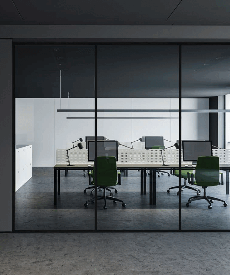 PW 80 Divisorio per uffici