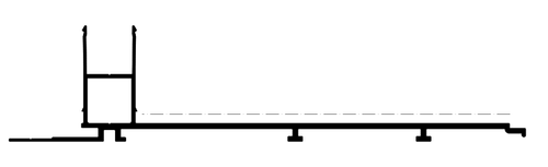 Base profile with integrated U