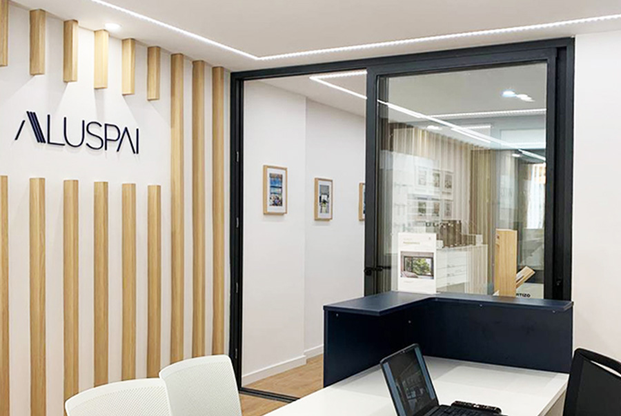 Showroom Aluspai - Aluminium- und PVC-Fenster Cortizo
