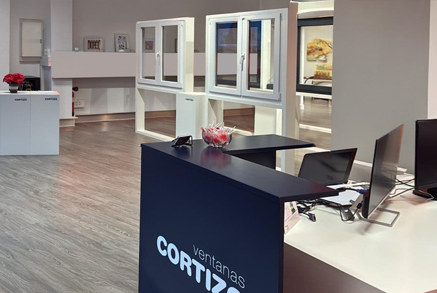 Showroom Ventanas Cae - ventanas de aluminio y PVC Cortizo