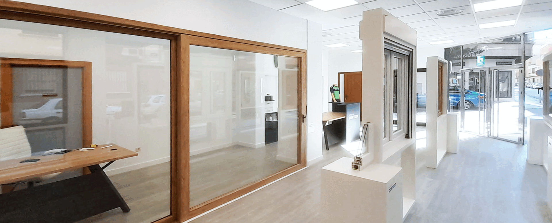 Exposición Cortizo Windows en Efiven - aluminium and PVC windows Cortizo