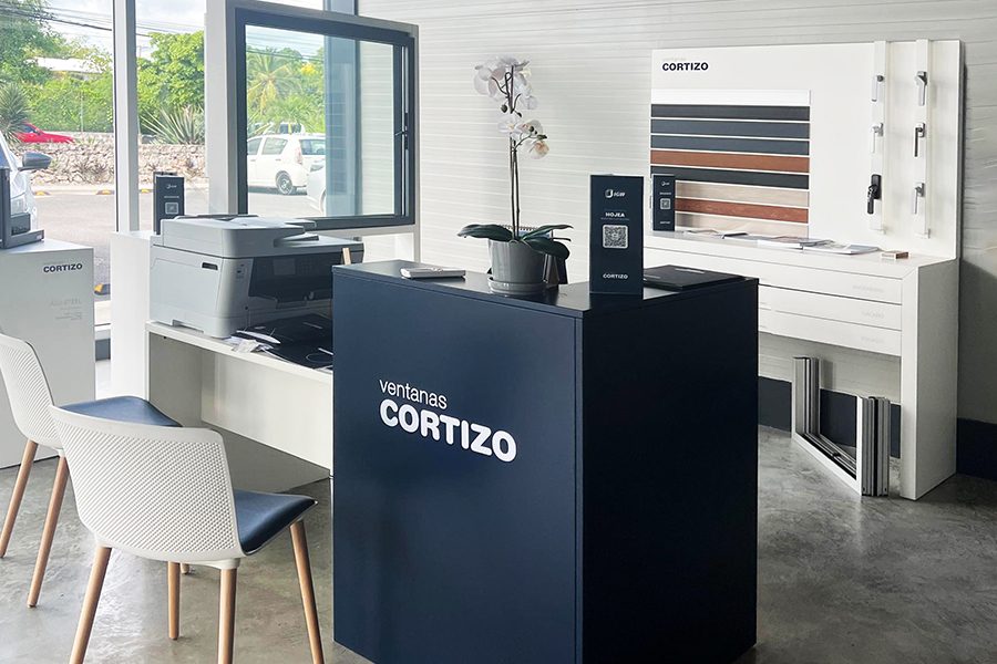 Showroom IGW - finestre in alluminio e PVC Cortizo