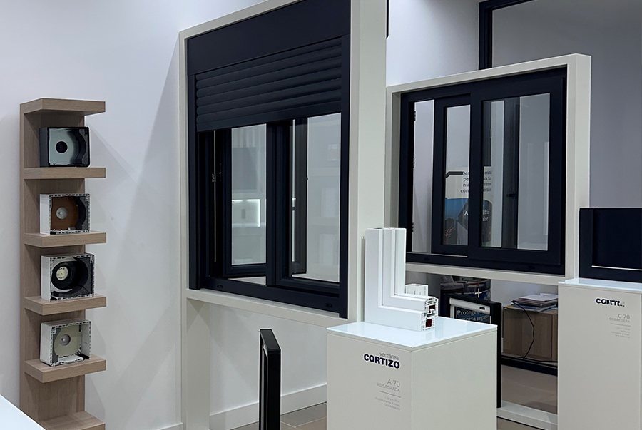 Showroom Inout - hliníková a PVC okna Cortizo