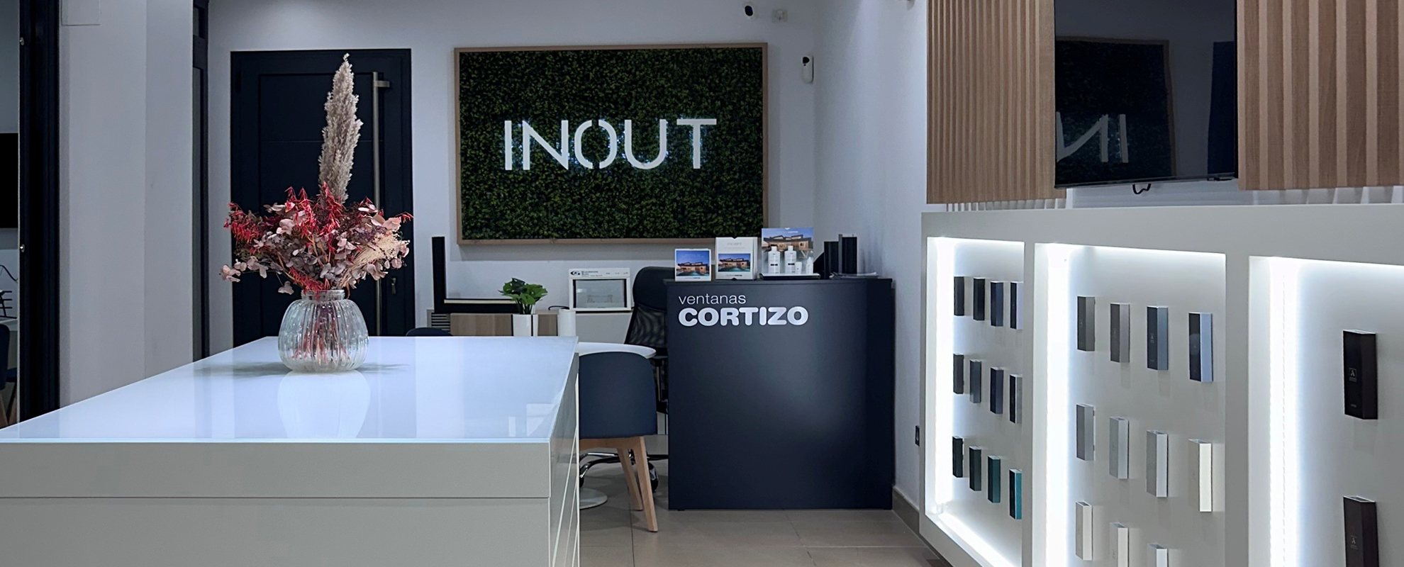 Exposición Okna Cortizo en Inout - hliníková a PVC okna Cortizo