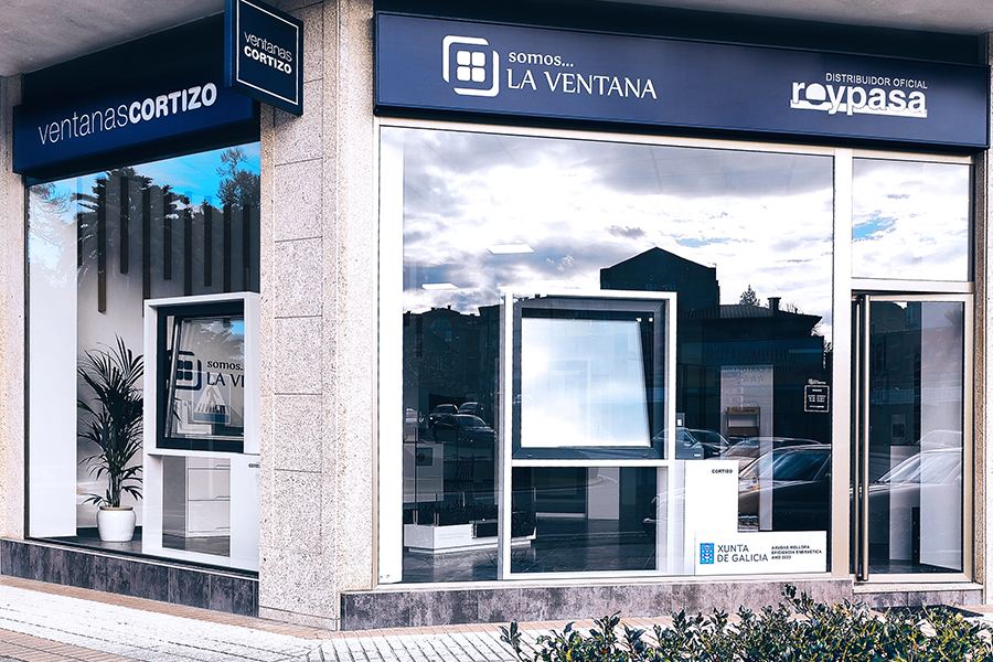 Somos la Ventana Poio - fenêtres en aluminium et PVC Cortizo