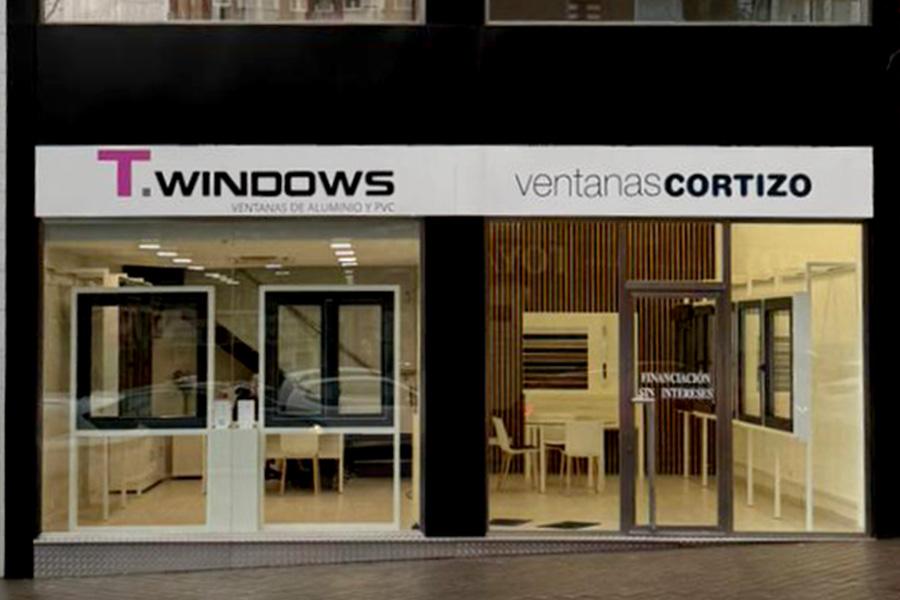 Showroom T Windows - ventanas de aluminio y PVC Cortizo