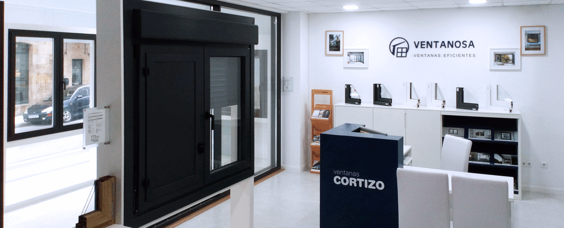 Exposición Finestre Cortizo en Ventanosa - finestre in alluminio e PVC Cortizo